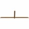 Ekena Millwork Eugene Smooth Timber Gable Bracket, Western Red Cedar, 96"W x 32"H x 1 1/2"D x 3 1/2"F, 8/12 Pitch GBW096X32X0204EUG00SWR - alternate 2